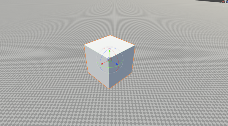 un cube dans unity avec plusieurs type de transformations différente